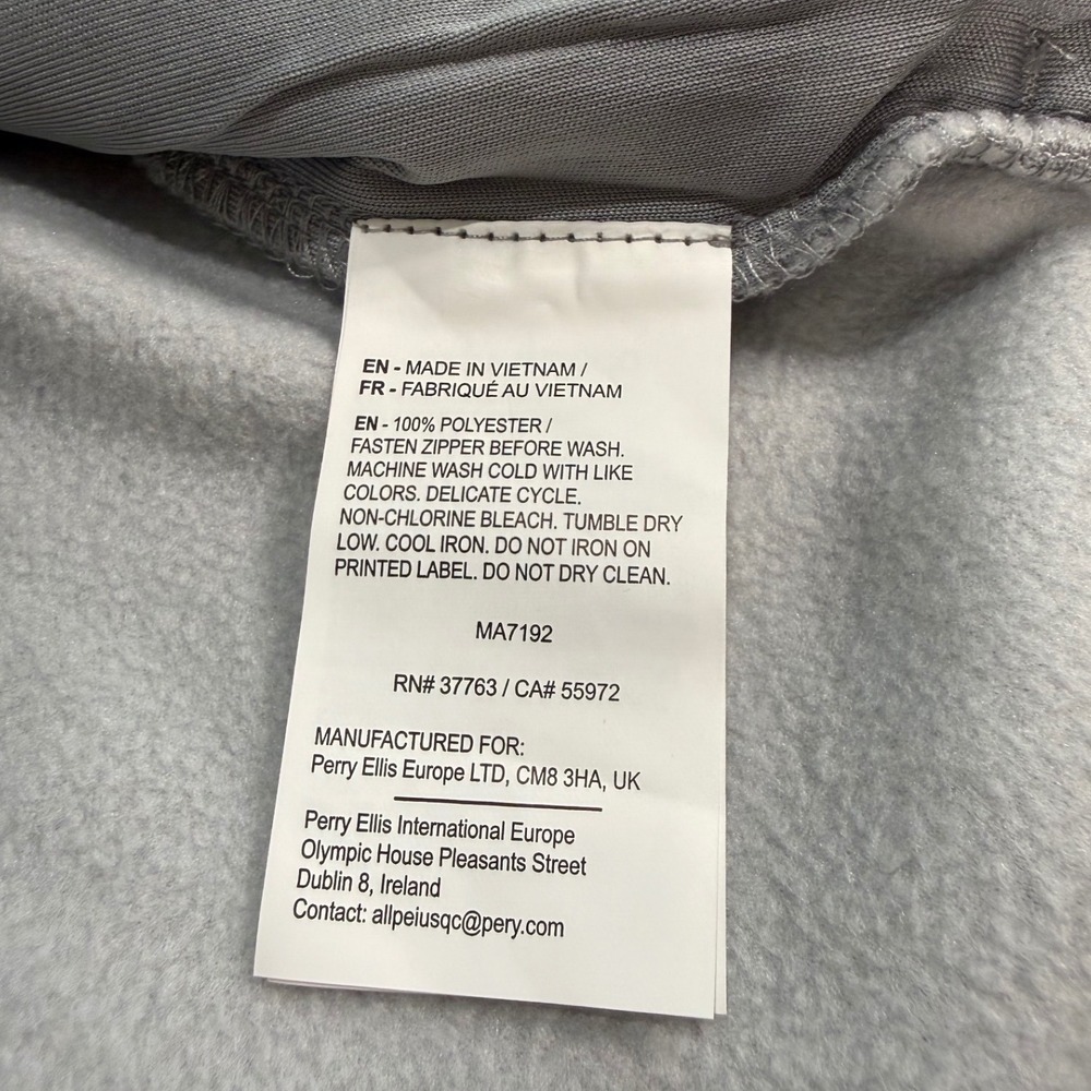 Callaway Mens Medium Heather Gray 1/4 Zip Pullover Long Sleeve Golf Sweater New - Picture 6 of 11